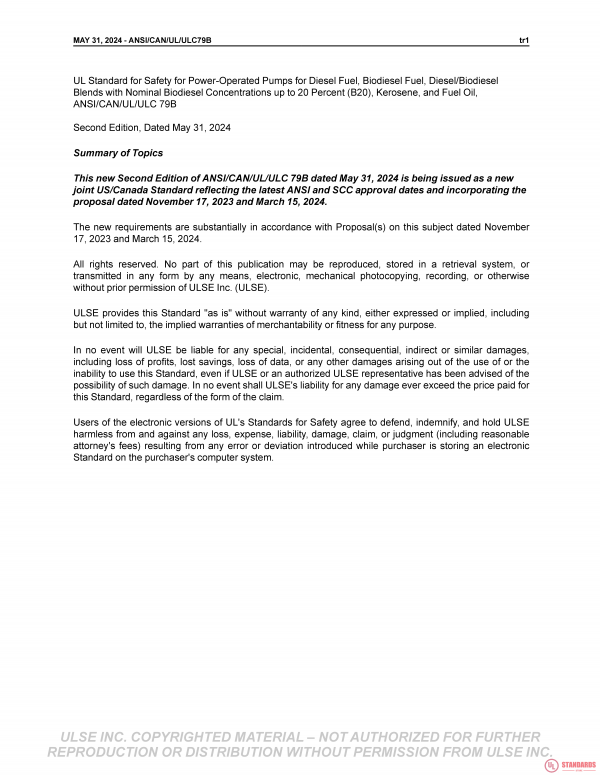 UL 79B PDF UL 79B PDF